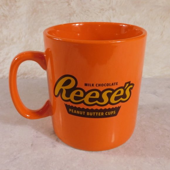 Reese's Peanut Butter Cup Orange Oversized Coffee Mug - Picture 1 of 6